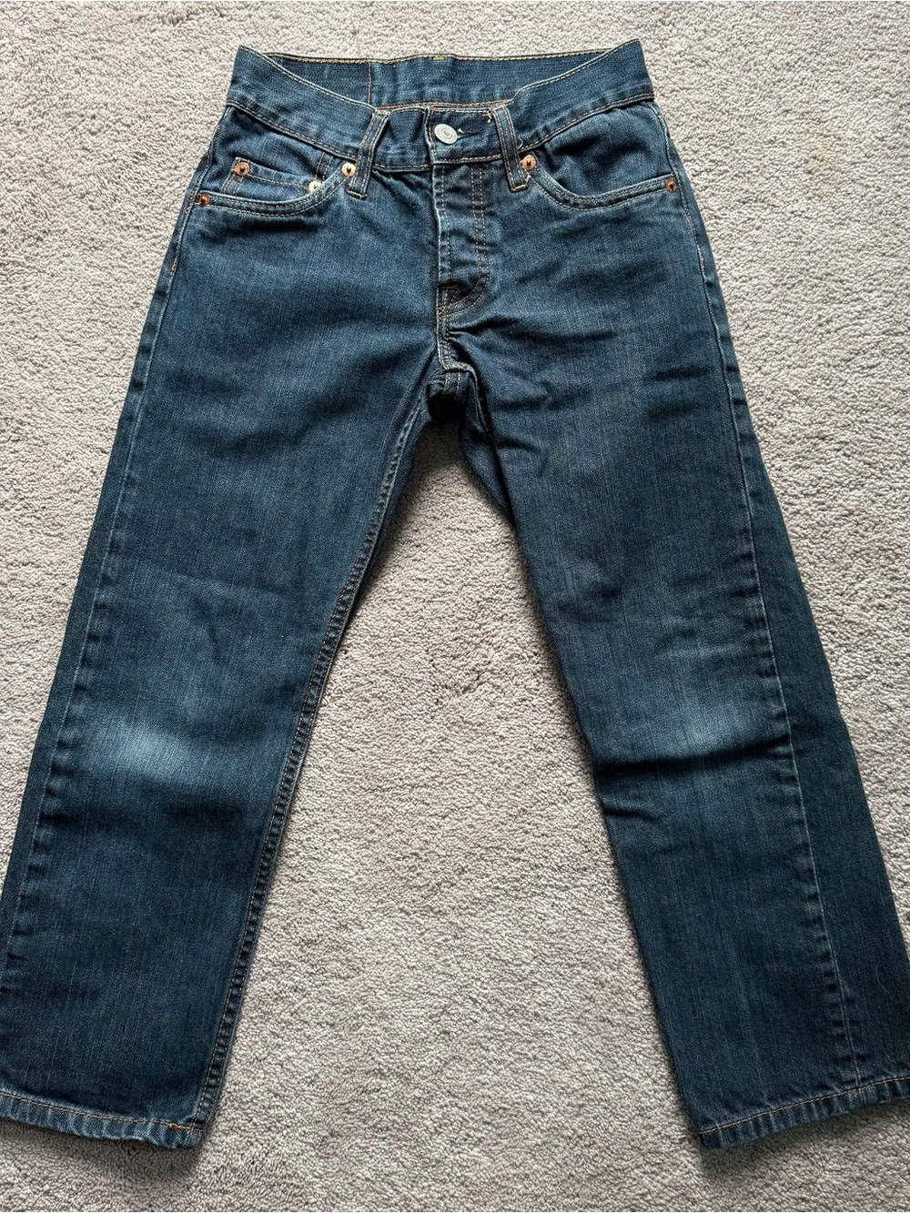 Levi’s Boys 501 Size 8 Reg W24 L22